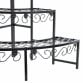 3 Tier Corner Metal Garden Flower Plant Stand Display Shelf