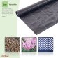 1m x 50m Heavy Duty Weed Control Ground Cover Membrane Sheet