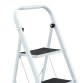 Foldable 3 Step Ladder Stepladder Non Slip Tread Safety Steel