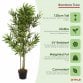 Artificial Bamboo Tree Plant 120cm Indoor Outdoor Decoration