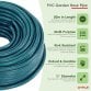 50m PVC Flexible Green Hose Outdoor Garden Hose Pipe