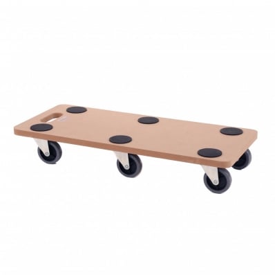 300kg Wheeled Platform Dolly Furniture Transport Roller Trolley