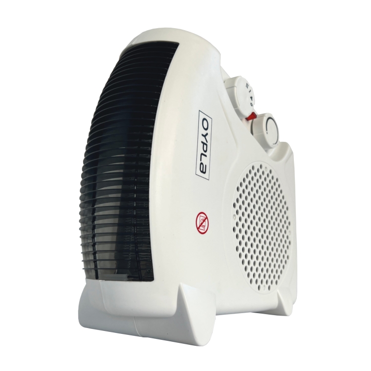 2kW 2000W Portable Electric Fan Floor Heater Hot & Cold - Click Image to Close