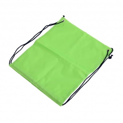 Oxford Cloth Sports PE Lime Green Laundry Drawstring Bag