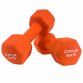 Pair of 5kg Hex Anti Roll Neoprene Non Slip Hand Dumbbells Workout Weights