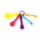 5 Piece Plastic Measuring Spoon Kitchen Utensils Set