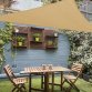 3m Tan Triangular Outdoor Patio Sun Shade Sail Canopy UV Protection