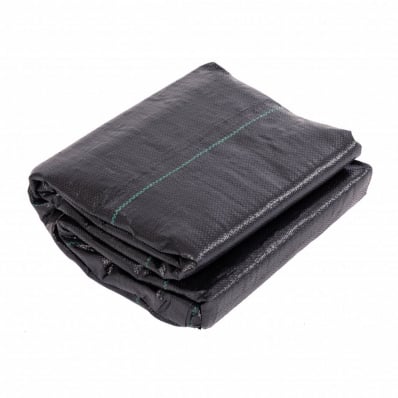 4m x 10m Heavy Duty Weed Control Ground Cover Membrane Sheet