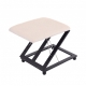Adjustable Folding Cushion Padded Footstool Foot Rest