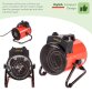 3kW Tilting Electric Industrial Workshop Garage Space Fan Heater