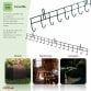 16 Hook Wall Mounted Garden Tool Storage Rack Hanger Shed & Garage