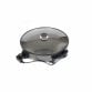 1500W Large Multi Function Electric Cooker Frying Pan Glass Lid