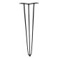 28 Inch/71cm Hairpin Legs Set of 4 Metal Coffee Dining Table Legs DIY Furniture