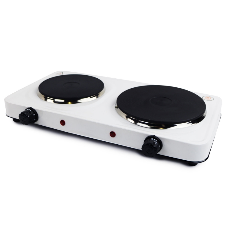 2.5Kw Electric Portable Kitchen Double Hot Plate - Click Image to Close