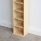 6 Tier Beech Wooden CD DVD Game Book Shelf Storage Tower Rack - Fits 102 CDs