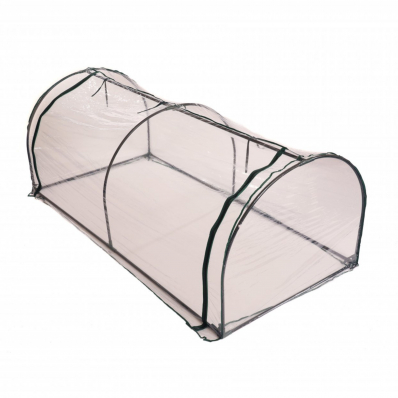 Small 2m Tunnel Growhouse Garden Plant Greenhouse with PVC Cover