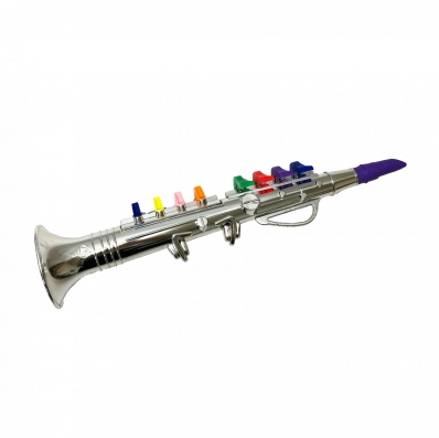 8 Note Children's Silver Toy Clarinet Musical Instrument - £11.99 ...