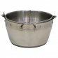 9L Stainless Steel Maslin Jam Preserving Pan with Handle