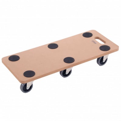 300kg Wheeled Platform Dolly Furniture Transport Roller Trolley