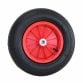 14" 3.50-8 Plastic Rim Wheelbarrow Replacement Pneumatic Tyre Wheel