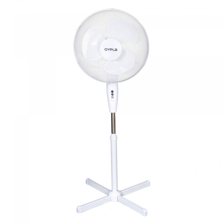 16" Oscillating Pedestal Electric Fan - Click Image to Close