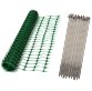 1m x 25m Green Mesh Safety Barrier Fencing & 10 Fencing Pins