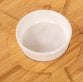 Rotating Bamboo Lazy Susan Snack Bowl Serving Platter with Ceramic Dishes