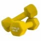 Pair of 4kg Hex Anti Roll Neoprene Non Slip Hand Dumbbells Workout Weights