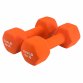 Pair of 5kg Hex Anti Roll Neoprene Non Slip Hand Dumbbells Workout Weights