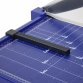 Professional Grade A3 Guillotine With Safety Guard - Blue