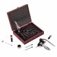 9pc Wine Opener Accessory Gift Set with Rabbit Corkscrew Bottle Pourers Stopper