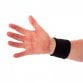 Black Sport Gym Fitness Exercise Headband & Sweatband Set for Heads & Wrists