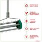 Heavy Duty Garden Lawn Aerator - c/w Spikes