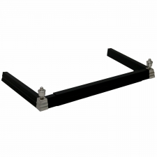 Adjustable Chrome Fire Fender Fireplace Guard Frame Surround