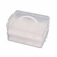 2 Tier Cupcake Cake Holder Portable Storage Carrier