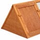 Wooden Outdoor Triangle Rabbit Guinea Pig Pet Hutch Run Cage