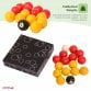 Full Size UK Regulation 16 Red and Yellow Pool Ball Set 2"