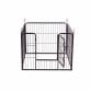 Small Folding 4 Panel Pet Dog Rabbit Run Play Pen Whelping Cage Enclosure