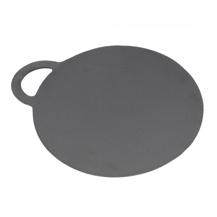 30cm Cast Iron Seasoned Baking Stone Cooking Skillet Griddle - Click Image to Close