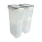14pc Airtight Reusable Plastic Kitchen Food Storage Container Organiser Set