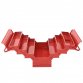 4 Tier 7 Tray Heavy Duty Metal Cantilever Tool Box 21" / 530mm