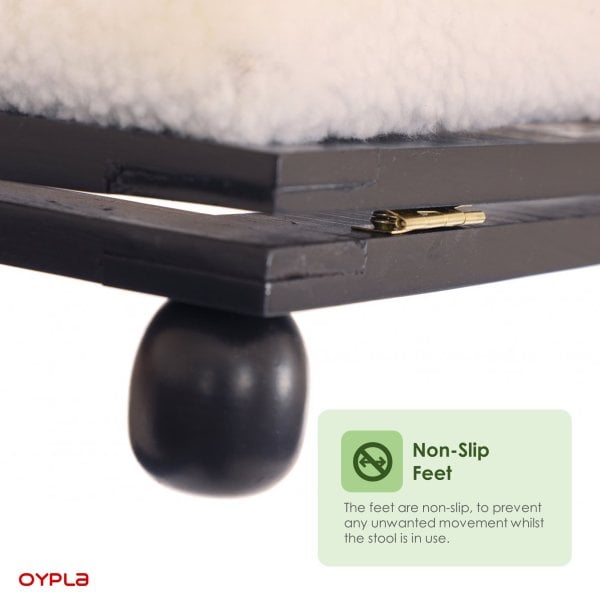 Oypla, Adjustable Padded Footstool