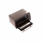 9L Electric Black Mini Oven 800W 50HZ 230V Adjustable Temperature Control