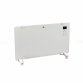 2000W White Glass Free Standing Electric Panel Convector Heater