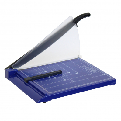 Professional Grade A3 Guillotine With Safety Guard - Blue