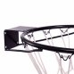 Heavy Duty Wall Mounted Full Size Black Basketball Hoop Rim and Net