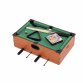 5-in-1 Indoor Games Table Set Football Pool Ping Pong Backgammon