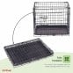 24" Folding Metal Dog Cage Puppy Transport Crate Pet Carrier