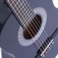 Black 34" Half Size 1/2 6 String Classical Acoustic Guitar