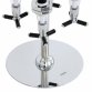 4 Bottle Rotating Spirit Drink Dispenser Stand Bar Shot Measurer